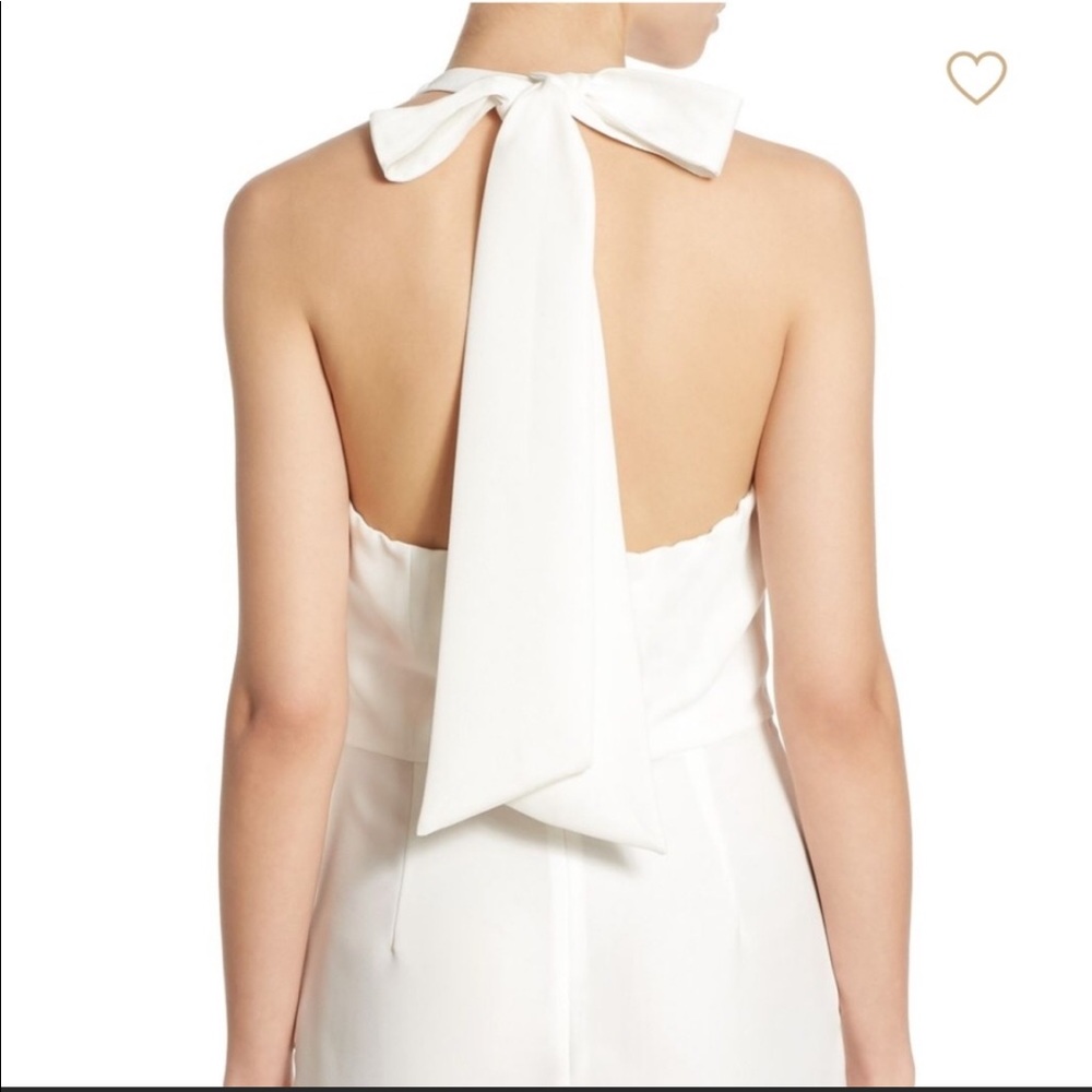 NEW SCRIPTED ruffled front mini short dress